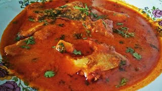 Maharashtrian style pomfret fish curry Fish Curry Recipe In Hindi [upl. by Linnie]