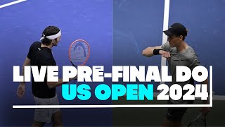 LIVE PRÉFINAL US OPEN  Jannik Sinner x Taylor Frtiz [upl. by Heaps]