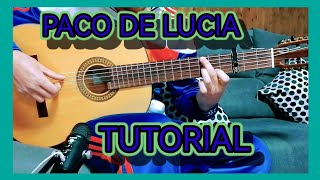 PACO DE LUCIA  TIENTOS Llanto a Cádiz  ENTRADA  VARIACIONES  Guitarra flamenca [upl. by Dnarud15]