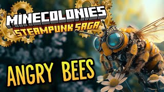 Minecolonies Steampunk Saga 11  Bee Keeper [upl. by Ziana]