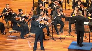 La Campanella Niccolo Paganini Soloist  Kun Orchestra  Royal Thai Navy Orchestra [upl. by Atsyrc]