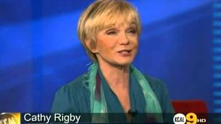 Cathy Rigby visits Sandy Mitchell at KCAL 9 News at Noon to Chat PETER PAN [upl. by Akcire]