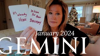 GEMINI  Its Time To Choose YOURSELF  January 2024 Zodiac Tarot Reading [upl. by Suirtimid]