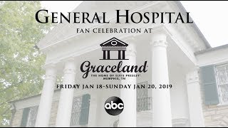 General Hospital Convention Graceland Fan Celebration [upl. by Anaujik]