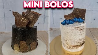 Mini Bolo Decorado Ideias p Dia dos Pais  Bolo Masculino em Chantilly [upl. by Bixby171]