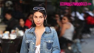 Chantel Jeffries Reveals When Her New Music Will Drop While Leaving Urth Caffe 11218 [upl. by Annais]