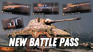 New Weapons and Tank Skins  Third Season Battle Pass 2024 [upl. by Hsoj]