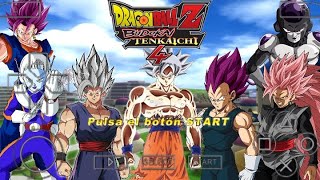 New Dragon Ball Z Tenkaichi Tag Team mod Multi Sagas V7 for PPSSPP with permanent menu [upl. by Lyudmila]