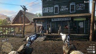 Red Dead Redemptions 2 how to catch Benedict Allbright [upl. by Letsirc946]