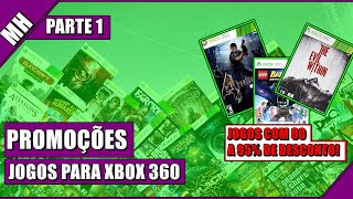 Jogos do Xbox 360 em Promoção para Xbox 360 Parte 1  Brindes no Vídeo [upl. by Sewell]