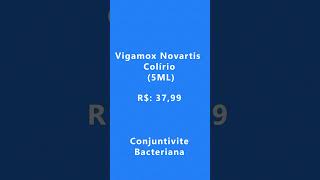 Colírio para conjuntivite viral e bacteriana Conheça as opções shorts [upl. by Noman514]