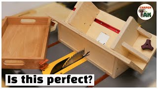 ⚡ DIY  Secrets of the woodworking master  How to make a perfect spline jig  FINE WOODWORKING [upl. by Nan]