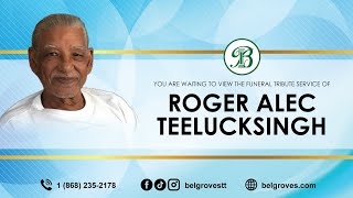 Roger Alec Teelucksingh Tribute Service [upl. by Siddon]