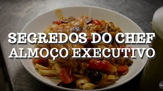 Segredos do chef com Ranato Carioni  Almoço executivo do Così [upl. by Zebadiah]