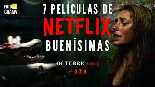 ¿Aburrido Descubre estas 7 PELÍCULAS IMPERDIBLES en Netflix  Fotograma 24 [upl. by Ginger]