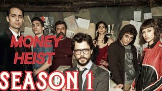 MONEY HEIST  Season 1 Episode 1  HINDI AUDIO Netflix [upl. by Lalitta632]