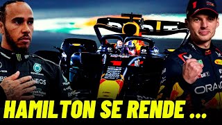 HAMILTON SE RENDE E MANDA MENSAGEM À MAX DIANTE DO DOMÍNIO DA RED BULL NA FÓRMULA 1 [upl. by Nurat]