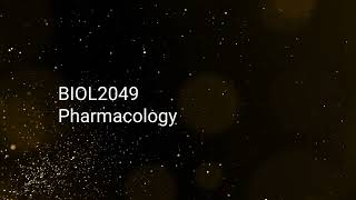 2024 Blackboard and VLE Awards  Pharmacology BIOL2049 [upl. by Ansela83]