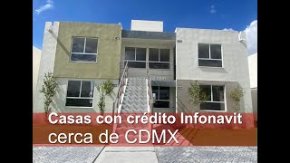 Casas en venta con crédito Infonavit cerca de CDMX y Estado de México  Casas en Tizayuca [upl. by Yrrap957]