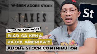 Cara Isi Tax Form Adobe Stock Contributor [upl. by Nniroc]