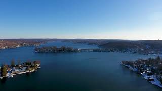 Lake Hopatcong aerial drone video [upl. by Donella]