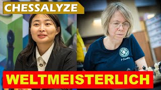 Championess gegen Legende  Ju vs Cramling  Norway Chess 2024 Women Runde 8 [upl. by Nylac]