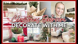 COZY CHRISTMAS BEDROOM 2023 DECORATE WITH ME  CHRISTMAS DECORATING IDEAS [upl. by Ring]