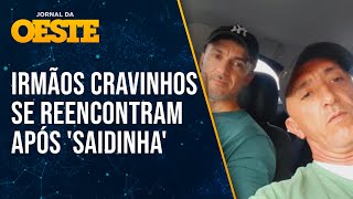 Irmãos Cravinhos se reencontram após benefício da saída temporária [upl. by Aisena520]