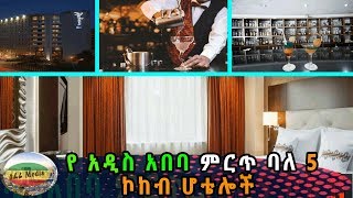 Addis Ababa Top five star hotelsየ አዲስ አበባ ምርጥ ባለ 5 ሆቴሎች [upl. by Bernette]