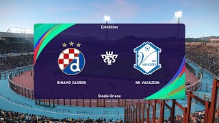 Dinamo Zagreb vs NK Varaždin 18022024 HNL PES 2021 [upl. by Chap379]