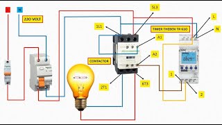 HOW TO CONNECT THEBEN TR 610 TIMER [upl. by Arriaes]