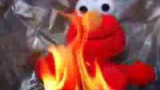 Tickle Me Elmo BURNS IN HELL [upl. by Nalyorf]