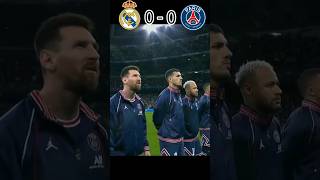 Real Madrid vs psg match shortsfeed messi shorts [upl. by Initof656]