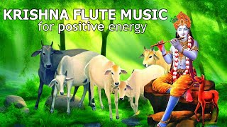 KRISHNA FLUTE MUSIC FOR POSITIVE ENERGY MEDITATION amp RELAXING MUSIC FLUTEMORNING FLUTEYOGA 357 [upl. by Aciras455]