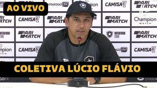 COLETIVA LÚCIO FLÁVIO AO VIVO DIRETO DE SÃO JANUÁRIO  BOTAFOGO 3 X 4 GRÊMIO  BRASILEIRÃO 2023 [upl. by Oad885]