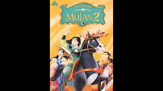 Mulan 2 DVD Menu 2004 2005 en Inglés Español Castellano y Portugués PAL [upl. by Eiggam]