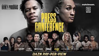 Devin Haney Vs Regis Prograis Undercard Press Conference Ebanie Bridges Paro Vs Love amp More [upl. by Oibirot]