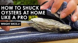 How To Shuck Oysters Like A Pro  Tips From An Oyster Master [upl. by Pacificas]