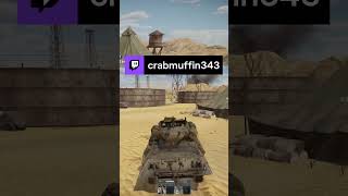 Drive by Tank Shelling warthunder multiplayer pc gaming crab crabmuffin twitch [upl. by Shel]