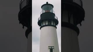 Yaquina Head LighthouseNye beachNewportoregonUSA [upl. by Darej503]