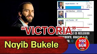 Lo que DIJO Nayib Bukele La verdadera democracia GANÓ [upl. by Atinaw]