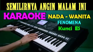 TIADA YANG LAIN  Fenomena  KARAOKE Nada Wanita HD [upl. by Pearline]