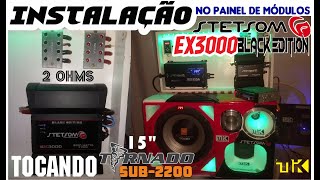 Onix Pancadão STETSOM EX3000 E EROS DE 800 ☢JuNiOr SoM♛® [upl. by Adnerb]