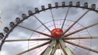 Riesenrad Hamburger Sommerdom 2014 [upl. by Marleah463]