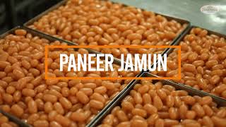 Making of Paneer Jamun  Adyar Ananda Bhavan [upl. by Nyltiak]