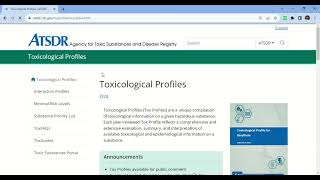 Important Webserver for toxicity ।।Must watch webserver ।।GOVERNMENT TOXICOLOGICAL PROFILING [upl. by Doehne]