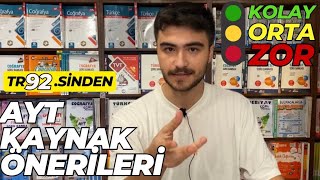 ‼️AYT KİTAP ALIŞVERİŞİ TAVSİYELİ KAYNAK ÖNERİLERİ yks2024 [upl. by Edwine798]