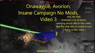 Onawayjoe Avorion Insane Campaign No Mods Video 3 [upl. by Harri]