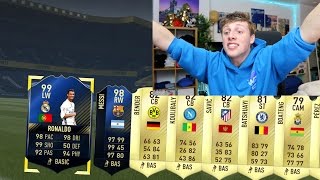 TOTY RONALDO  TOTY MESSI IN THE SAME PACK OPENING  FIFA 17 [upl. by Akiraa833]