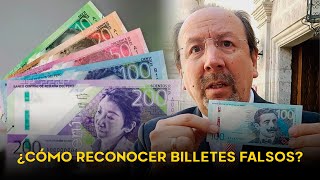 ¿Cómo reconocer si los billetes de 100 y 200 soles no son falsos Evita ser víctima de estafa [upl. by Evatsug]